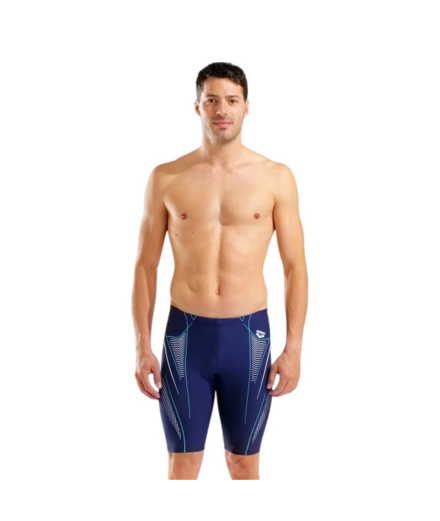 Natation Homme Arena Neo Stream bleu Maillot de bain /blanc