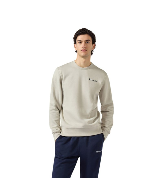 Sudadera Champion Icons Contrast Hombre Perla