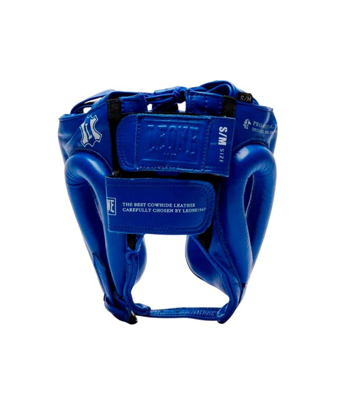 Casque Boxes Leone , pommette saillante, bleu