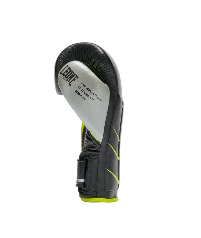 Guantes De Boxeo Revo Fluo Negro/12Oz Leone