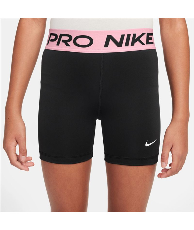 Malhas Nike Pro Fitness Menina preto/cinza