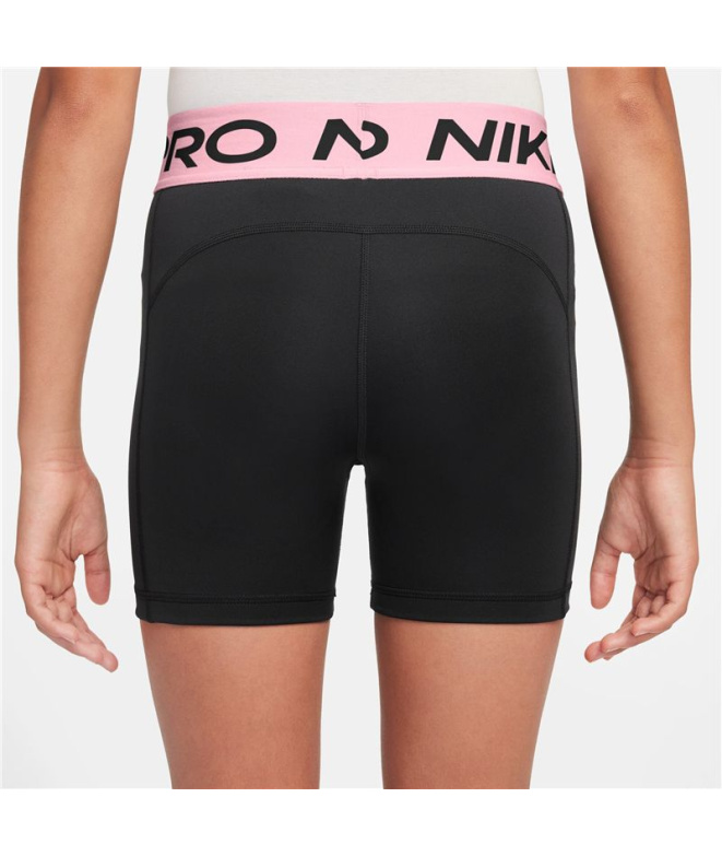 Malhas Nike Pro Fitness Menina preto/cinza