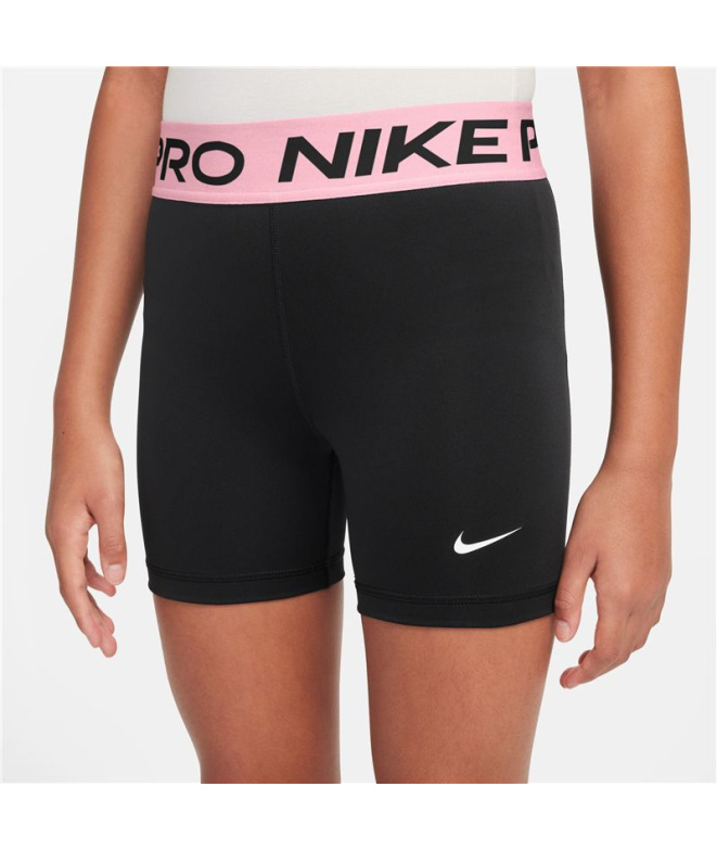 Malhas Nike Pro Fitness Menina preto/cinza