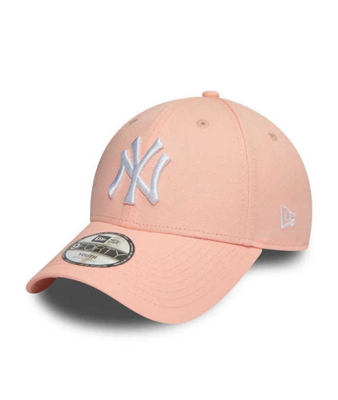 Boné New Era New York Yankees Kids Pink 9FORTY