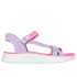 Sandálias Skechers Go Walk Flex - Modelo Slip In Menina em Tela Multicor