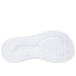 Sapatilhas Menino Skechers Microspec-Splash, azul marinho/cinza com detalhes em laranja.