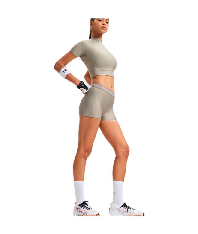 Calça Fitness Mulher Under Armour Heatgear marrom