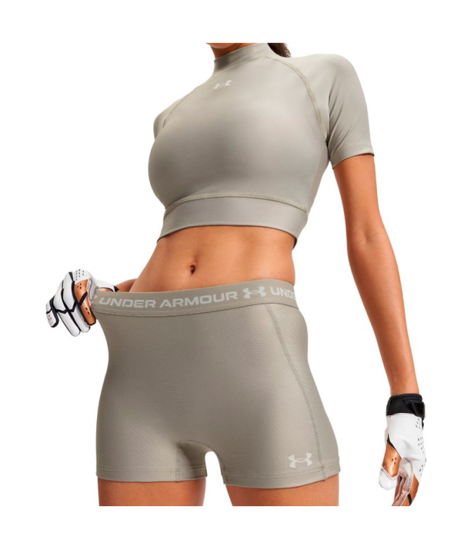Calça Fitness Mulher Under Armour Heatgear marrom