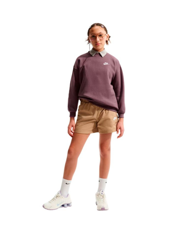 Moletom Infantil Nike Sportswear Club Fleece...