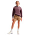 Moletom Infantil Nike Sportswear Club Fleece tamanho grande roxo