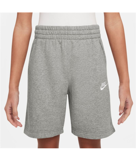 Calça Nike Sportswear Club French Terry Infantil Cinza