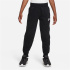 Calça de moletom Nike Club French Terry Infantil preta.