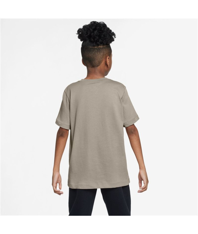 T-shirt Nike Sportswear pour enfant, marron