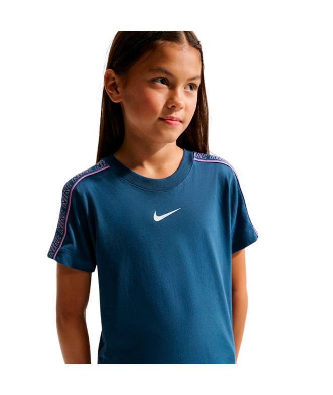 T-shirt Nike Sportswear Enfant bleu