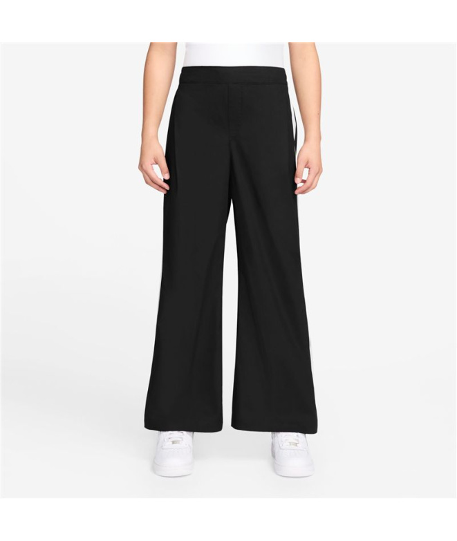 Pantalon tissé Nike Sportswear Fille noir