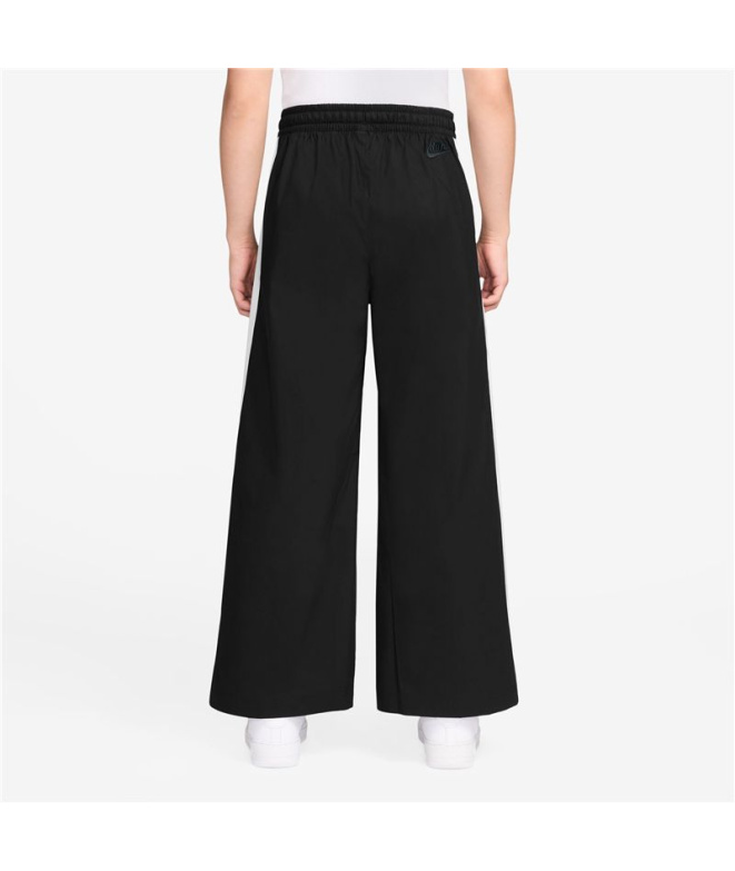 Pantalon tissé Nike Sportswear Fille noir
