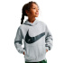 Sweat Nike Sportswear Club Enfant - Gris chiné foncé/Noir