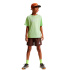 Camiseta Nike NK DF Multi SS HBR Fitness Menino Lima/Branca