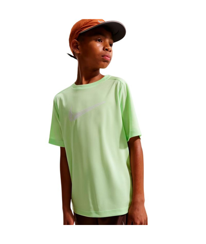 Camiseta Nike NK DF Multi SS HBR Fitness Menino...