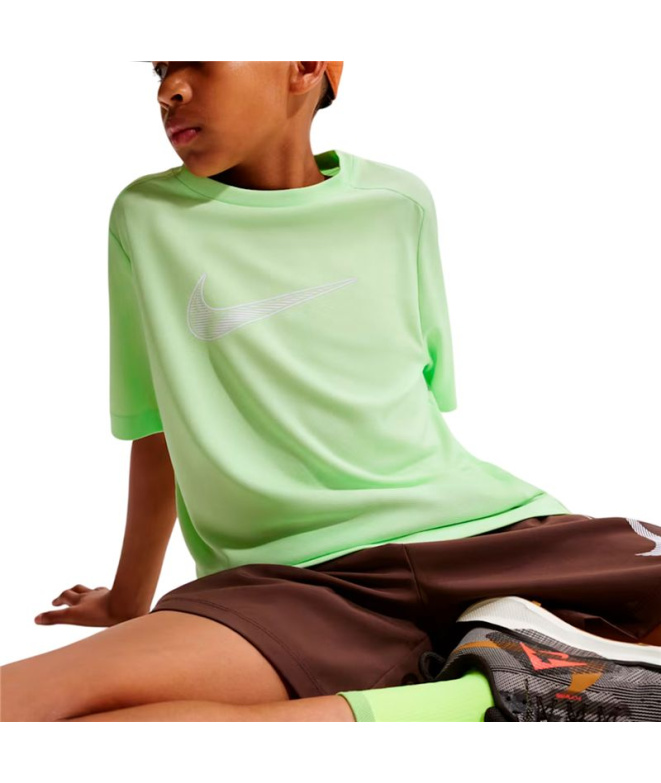 Camiseta Nike NK DF Multi SS HBR Fitness Menino...