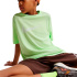 Camiseta Nike NK DF Multi SS HBR Fitness Menino Lima/Branca
