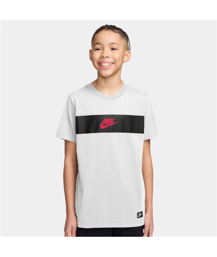 Camiseta Nike Sportswear Infantil Blanco