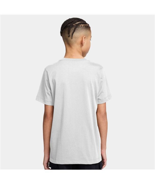 Camiseta Infantil Nike Sportswear branca
