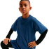 Camiseta Nike NP DF SS Performance Fitness Menino , azul marinho/preta