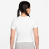 Camiseta Nike G Nsw Mod Crp Rib Slim Akf Niña Blanco