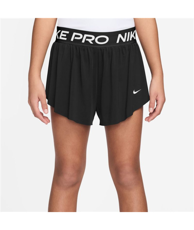 Calça Fitness Nike Pro Dri-Fit 2 em 1 Menina...