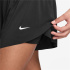 Calça Fitness Nike Pro Dri-Fit 2 em 1 Menina preta.