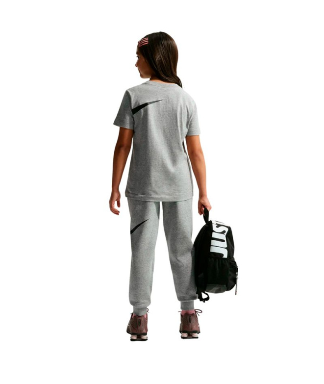 Camiseta Infantil Nike NSW Club Energy S26, cinza
