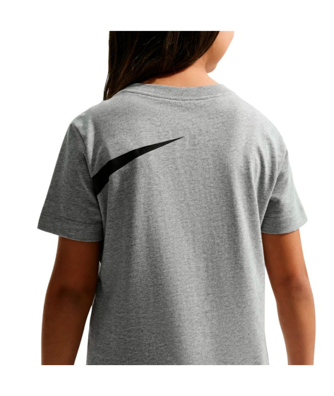 Camiseta Infantil Nike NSW Club Energy S26, cinza