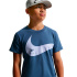 Camiseta Infantil Nike NSW Club Energy S26 azul