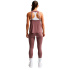 Collants Fitness Nike Pro mi-hauts Femme blancs