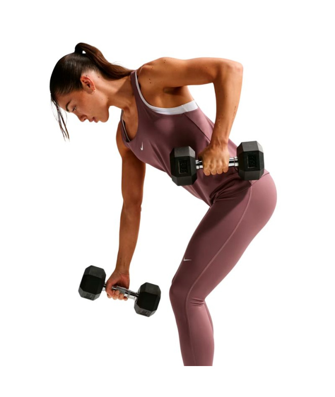 Malhas Mulher Nike Pro Mid-Rise para Fitness...