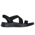 Sandales Skechers Go Walk Flex - Modèle Glimmer pour Femme en textile noir