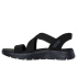 Sandales Skechers Go Walk Flex - Modèle Glimmer pour Femme en textile noir