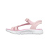 Skechers Go Walk Flex - Sandales pour Fille à enfiler, rose clair, en maille