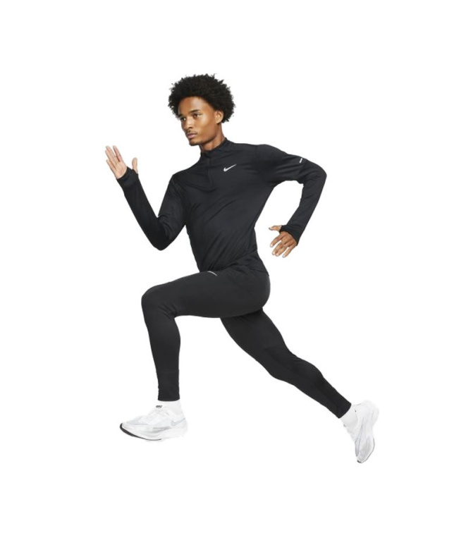 Camiseta running Nike Dri-FIT Element M preta