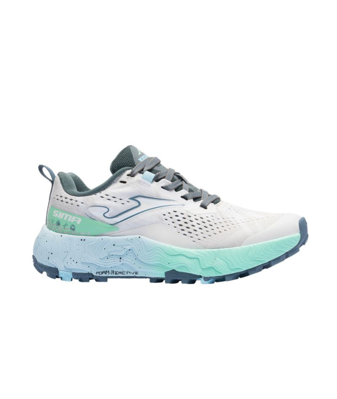 Sapatilhas trail Mulher Joma Sima Lady 2602 branco