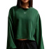 Sudadera Nike Nsw Nk Chill Ft Crew Mujer Verde