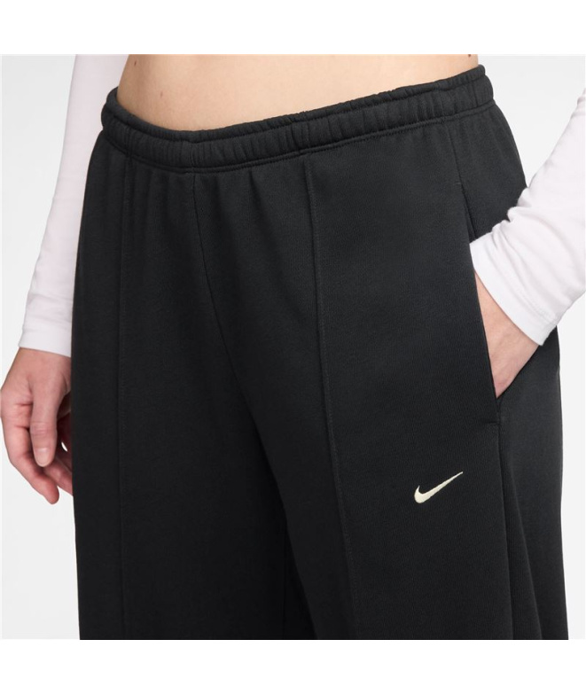 Pantalon noir Nike NSW Chll FT JGGR Femme