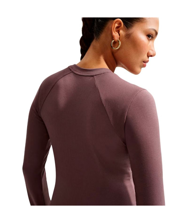 T-shirt Nike NSW Chill Knit Rib Ls Femme motif...