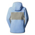 Casaco de neve Mulher isolada The North Face Namak, cor azul-celeste/cinza-argila