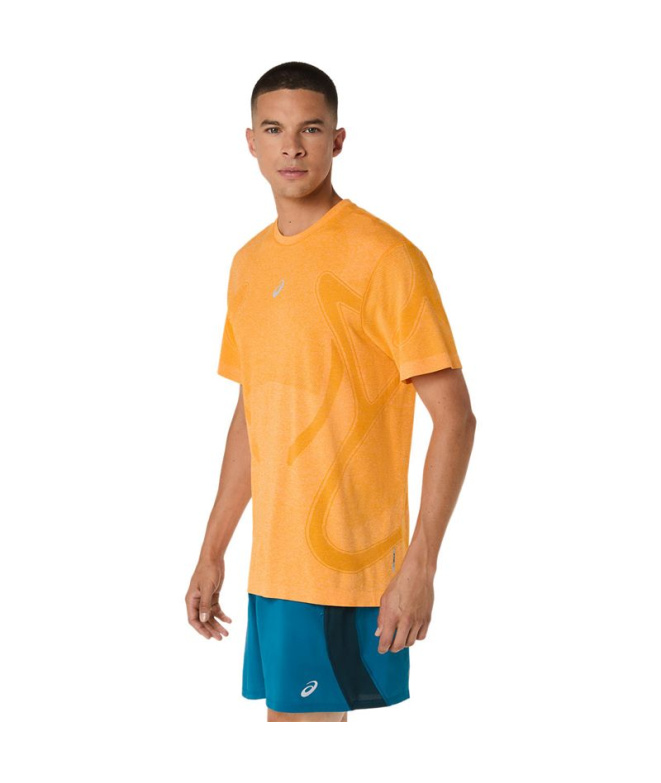 Camiseta Running ASICS Road Seamless SS Top Homem