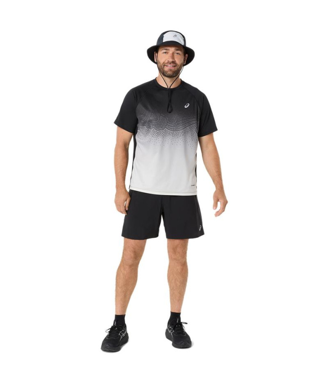 Camiseta Running ASICS Road Fade Ss Top Homem...