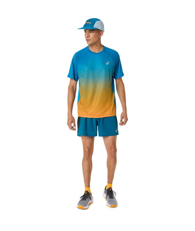Camiseta Running ASICS Road Fade Homem Top...
