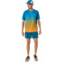 Camiseta Running ASICS Road Fade Homem Top /Yamabuki