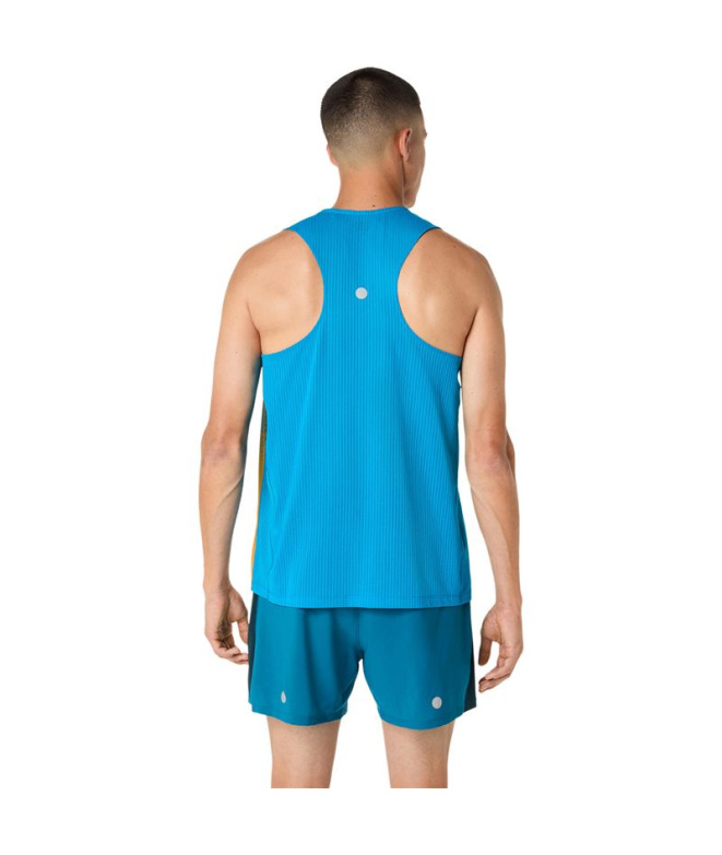 Camiseta regata Homem ASICS Road Fade Running ,...